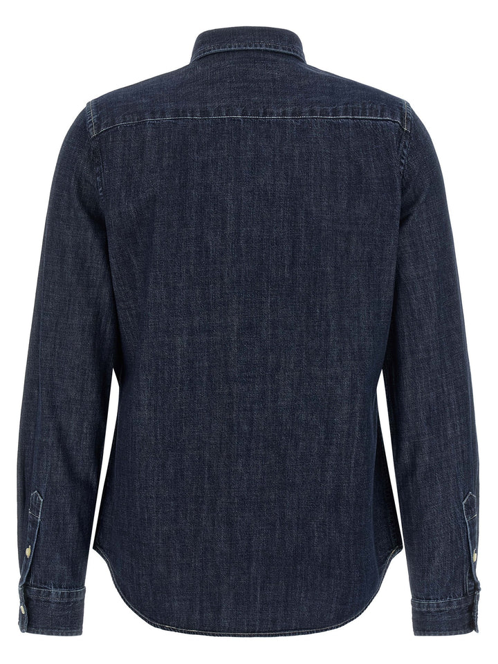 Polo Ralph Lauren Blue Cotton Blouse