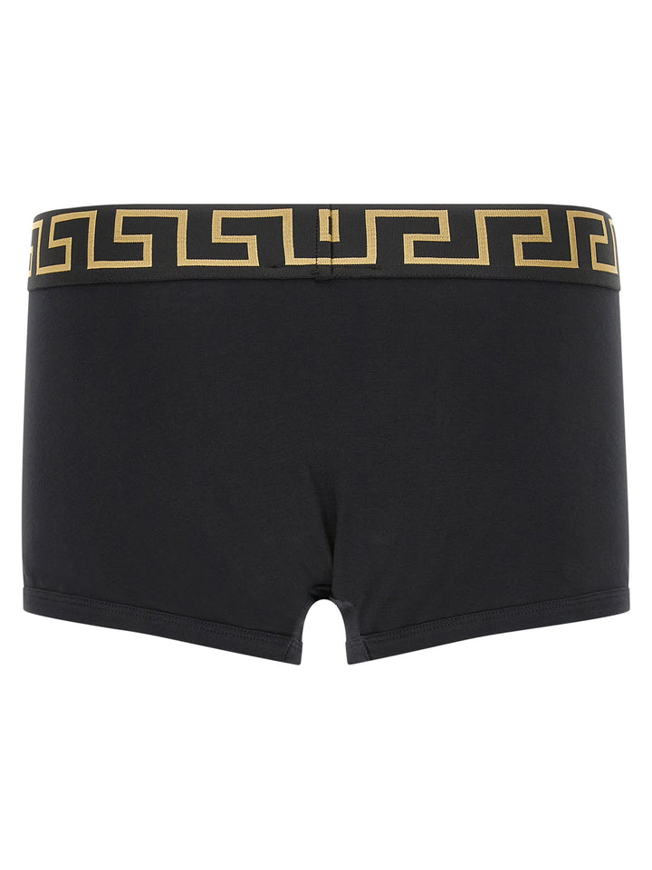 Versace Black Cotton Boxers