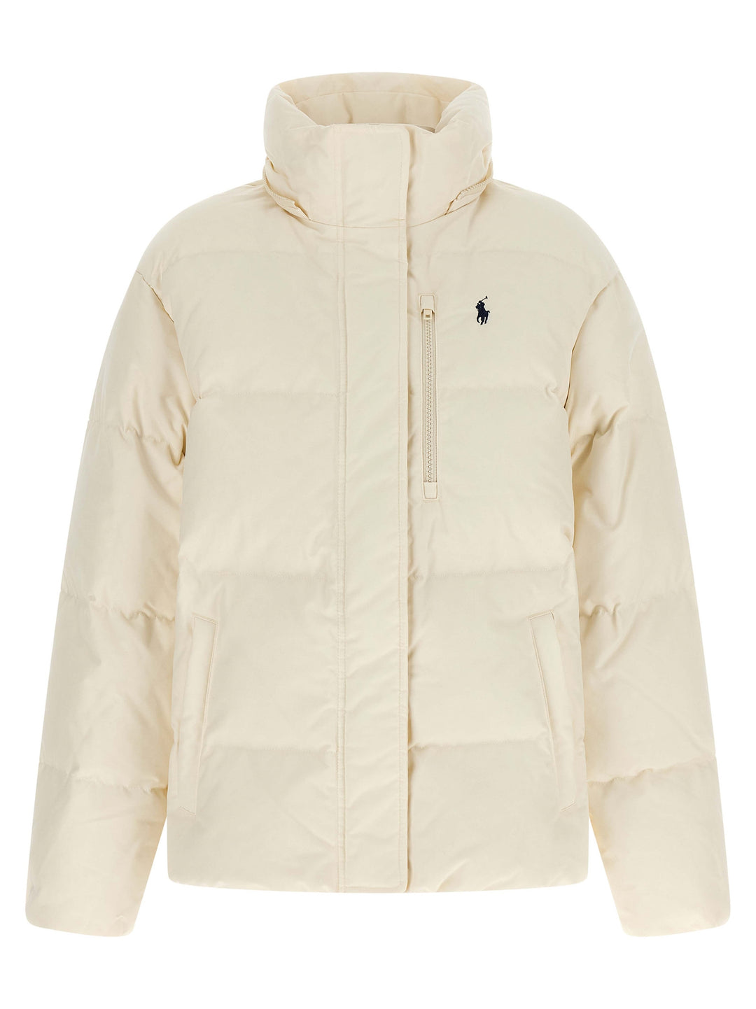 Polo Ralph Lauren White Polyester Full-Length Jacket