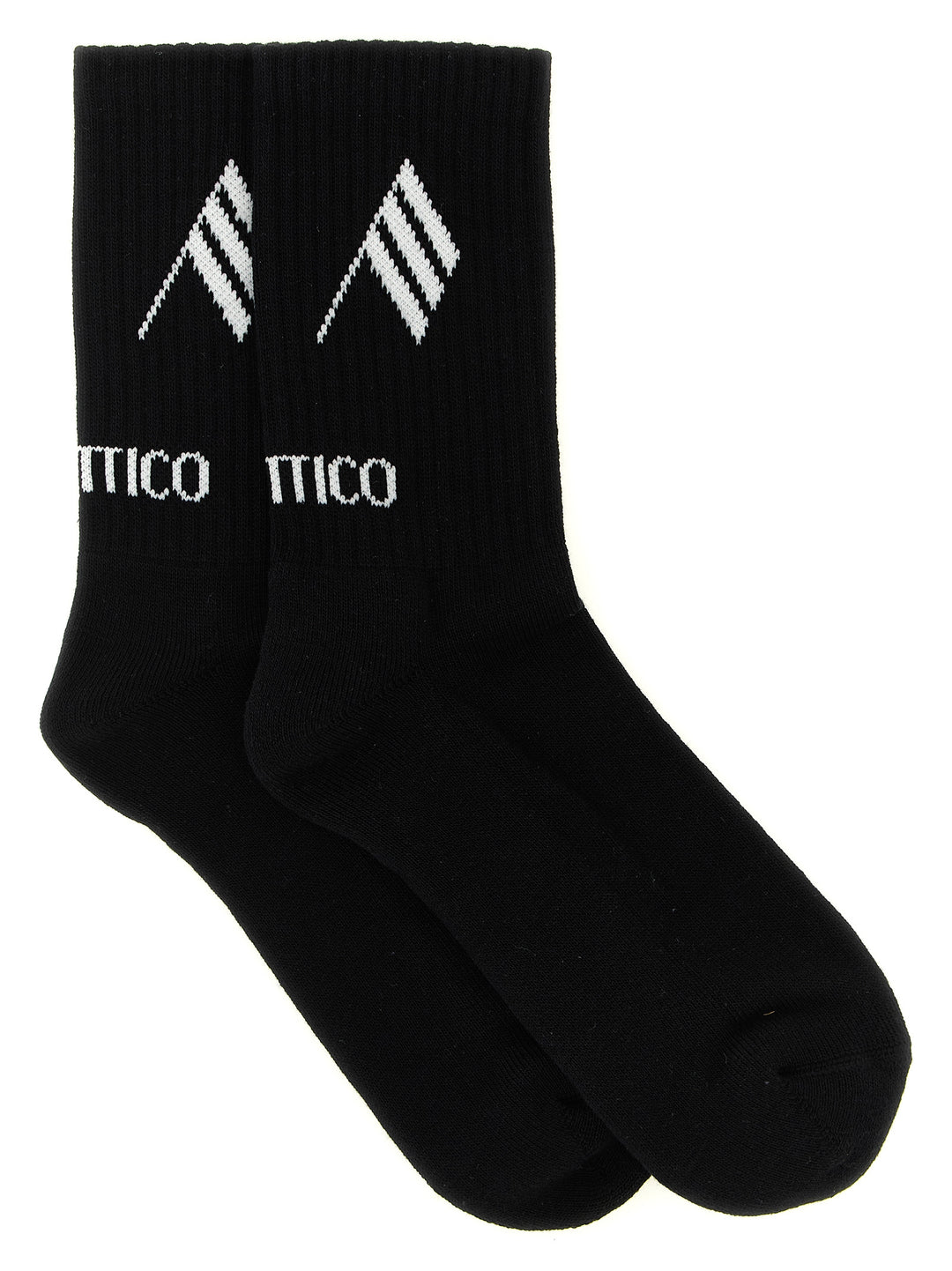 The Attico Bicolor Cotton Socks