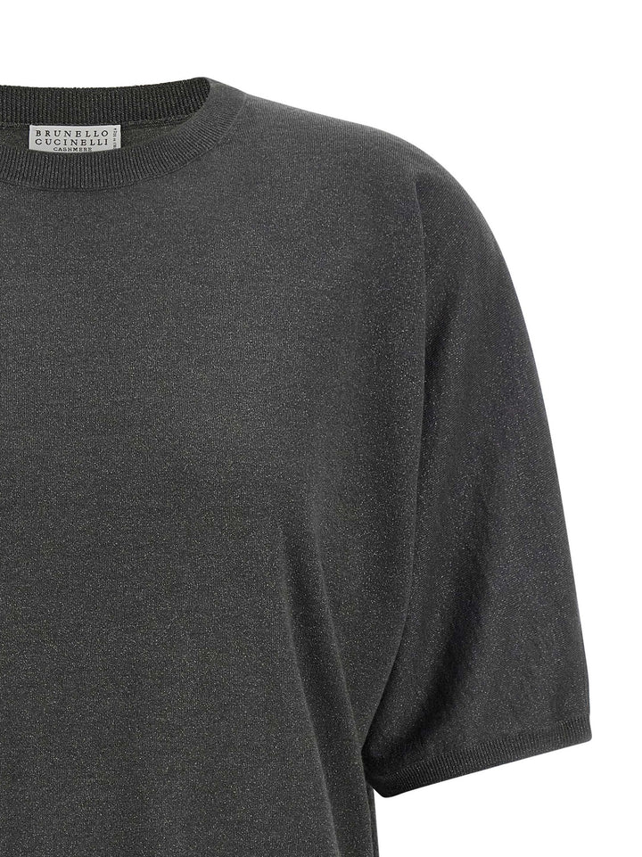 Brunello Cucinelli Gray Cashmere Cardigan