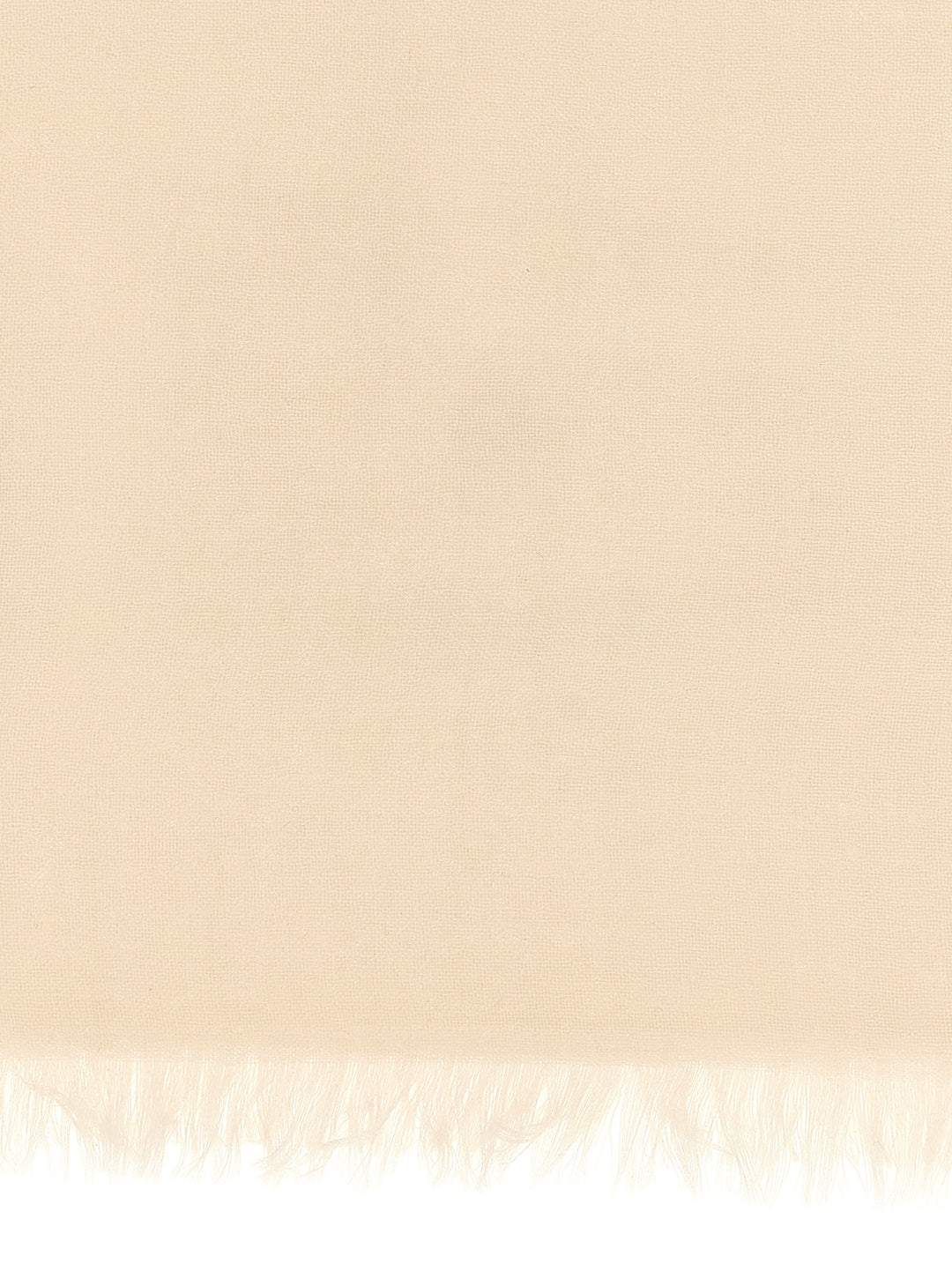 Brunello Cucinelli Beige Cashmere Scarf
