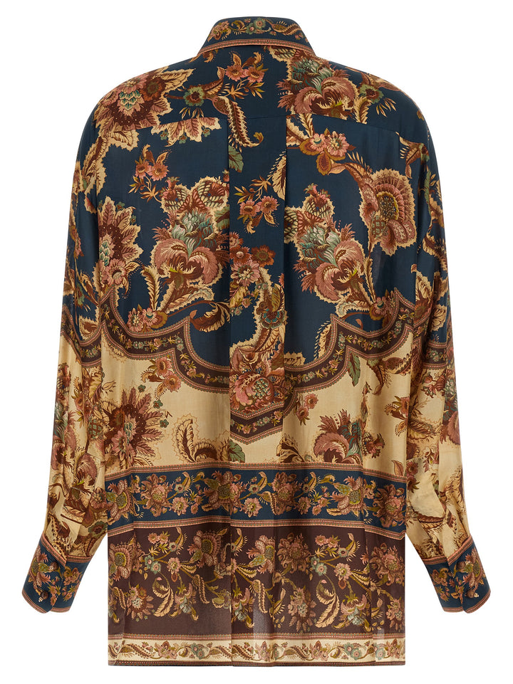 Zimmermann Multicolor Silk Blouse