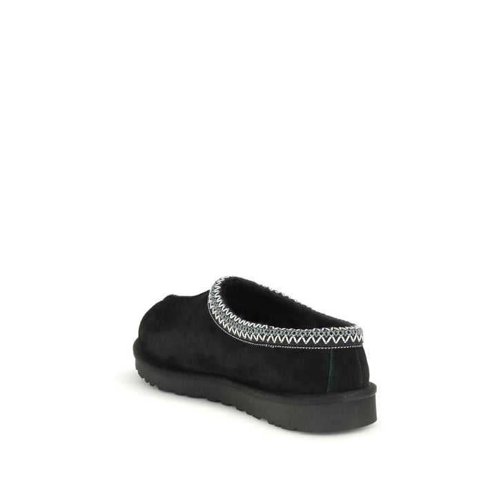 UGG Black Leather Moccassin