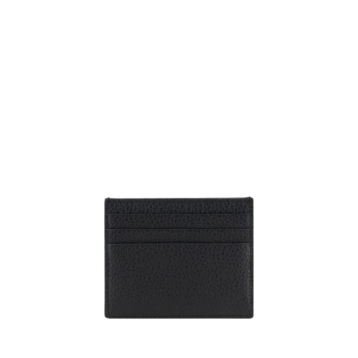 Prada Black Calf Leather Bos Taurus Wallet