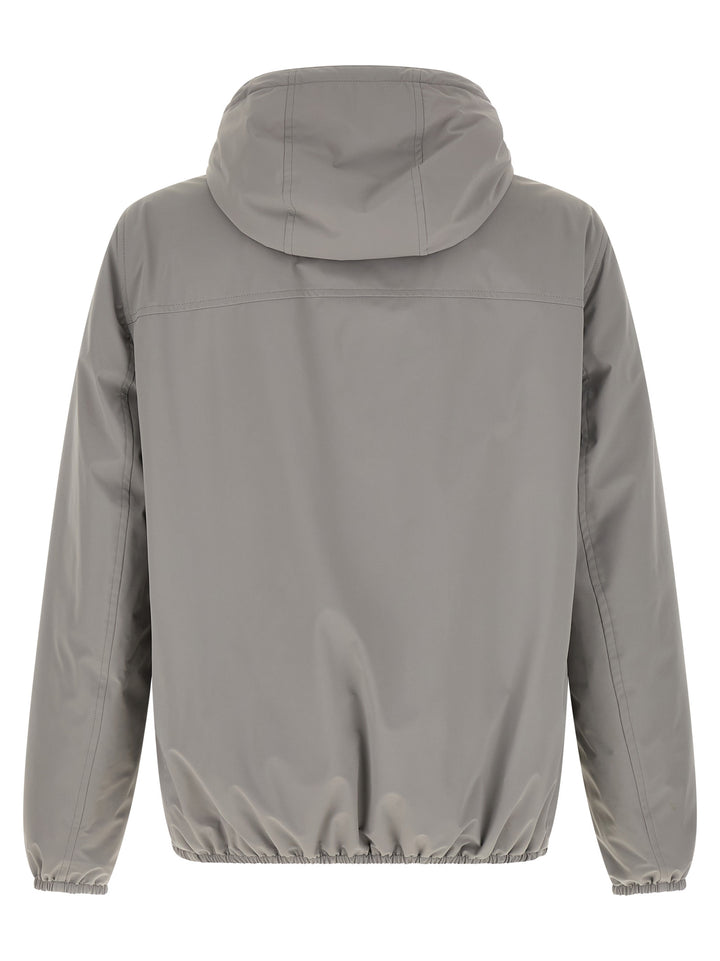 Brunello Cucinelli Gray Polyamide Shell Jacket