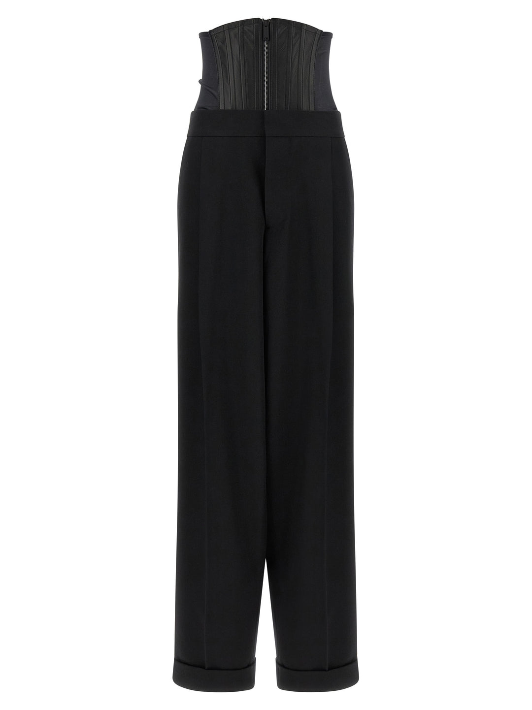 Dsquared² Black Wool Dress Pants