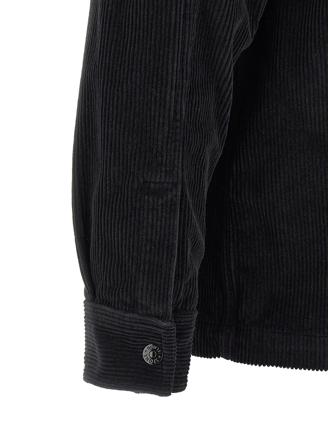 Stone Island Black Cotton Blouse