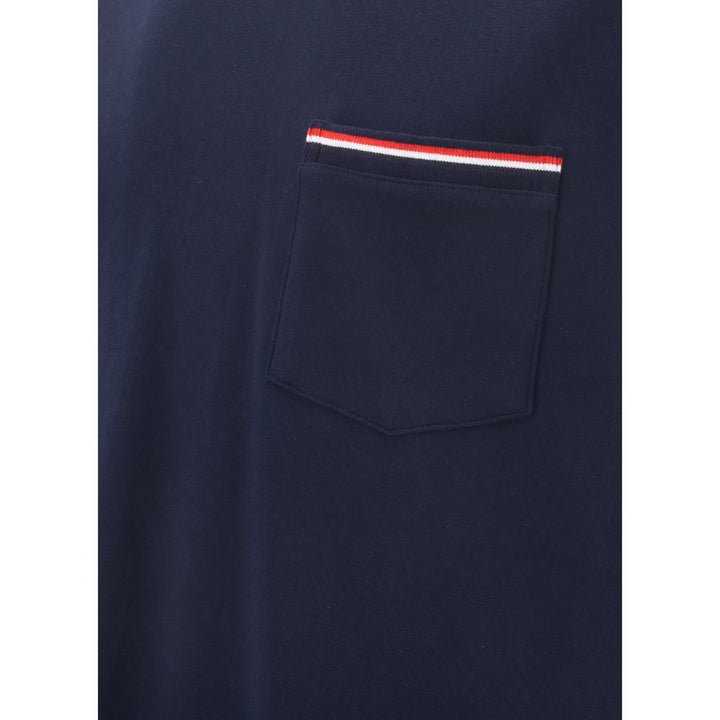 Thom Browne Blue Cotton T-Shirt
