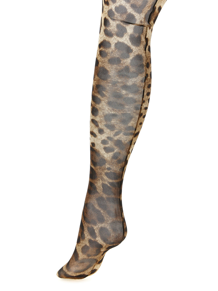 Dolce &amp; Gabbana Brown Polyamide Socks