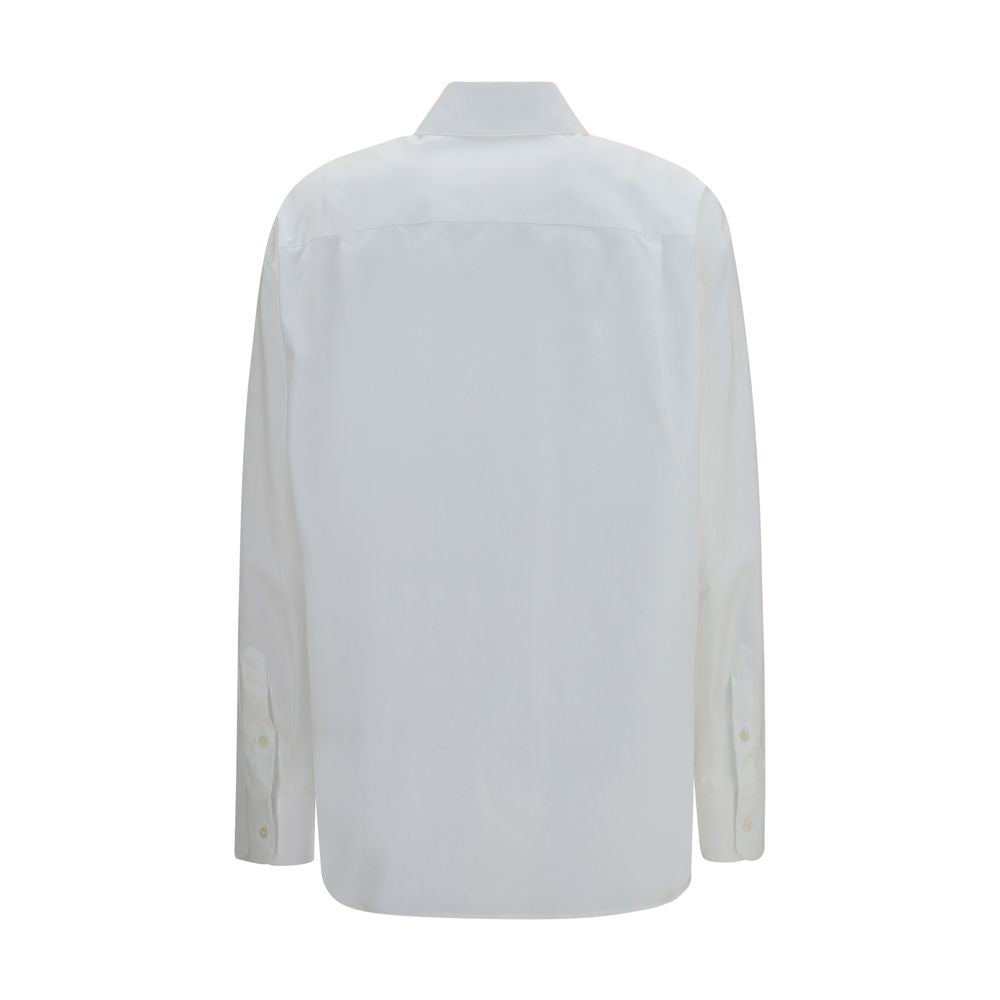 Dolce &amp; Gabbana White Cotton Dress Shirt