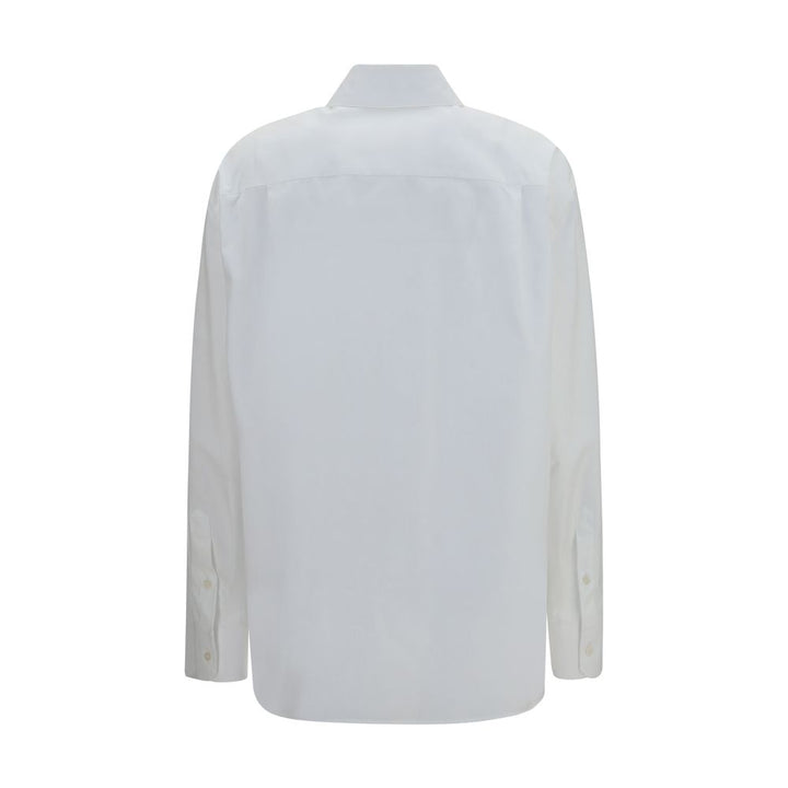Dolce &amp; Gabbana White Cotton Dress Shirt
