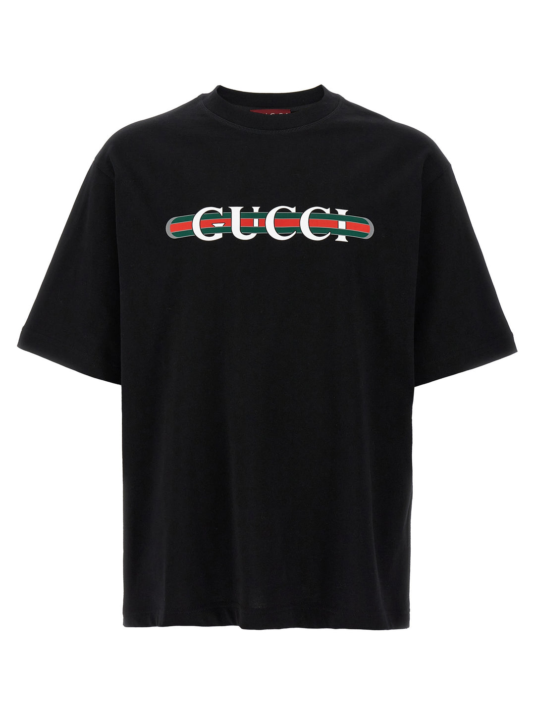 Gucci Black Cotton T-Shirt