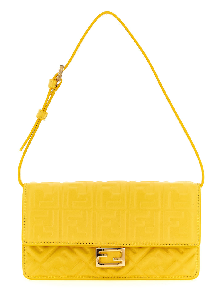 Fendi Bicolor Lamb Leather Cardholder