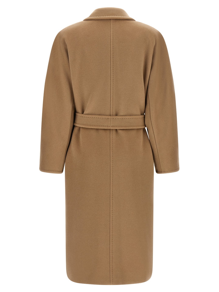Max Mara Beige Virgin Wool Coat