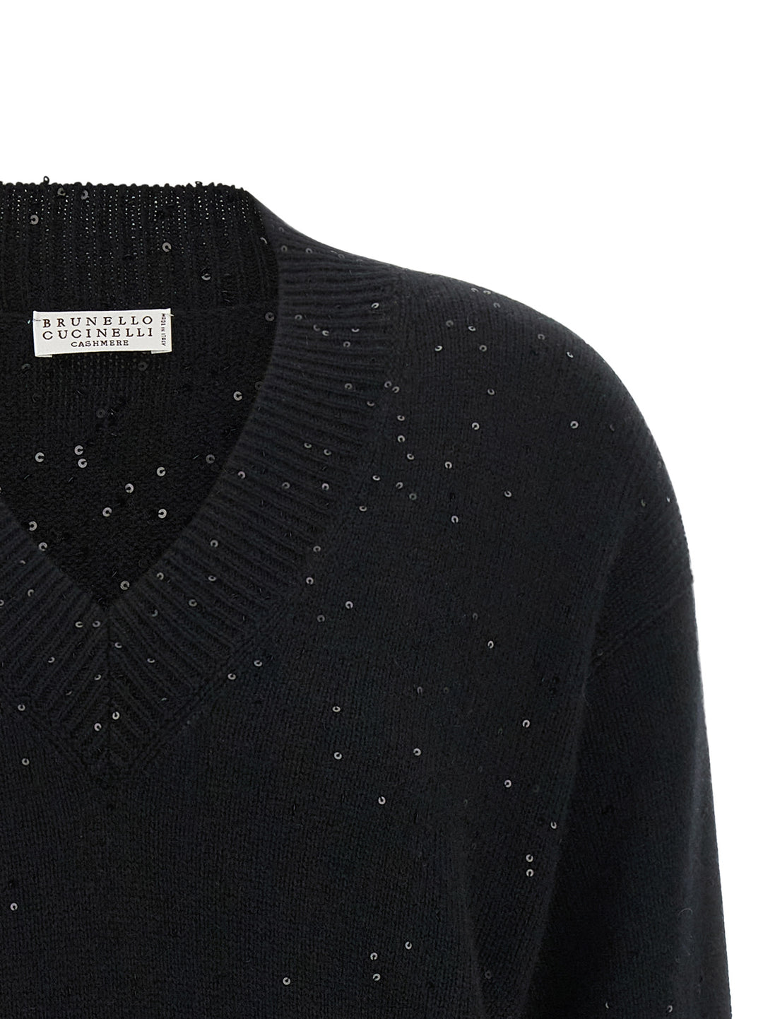 Brunello Cucinelli Black Cashmere Cardigan