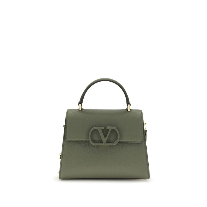 Valentino Garavani Bicolor Calf Leather Bos Taurus Clutch Bag