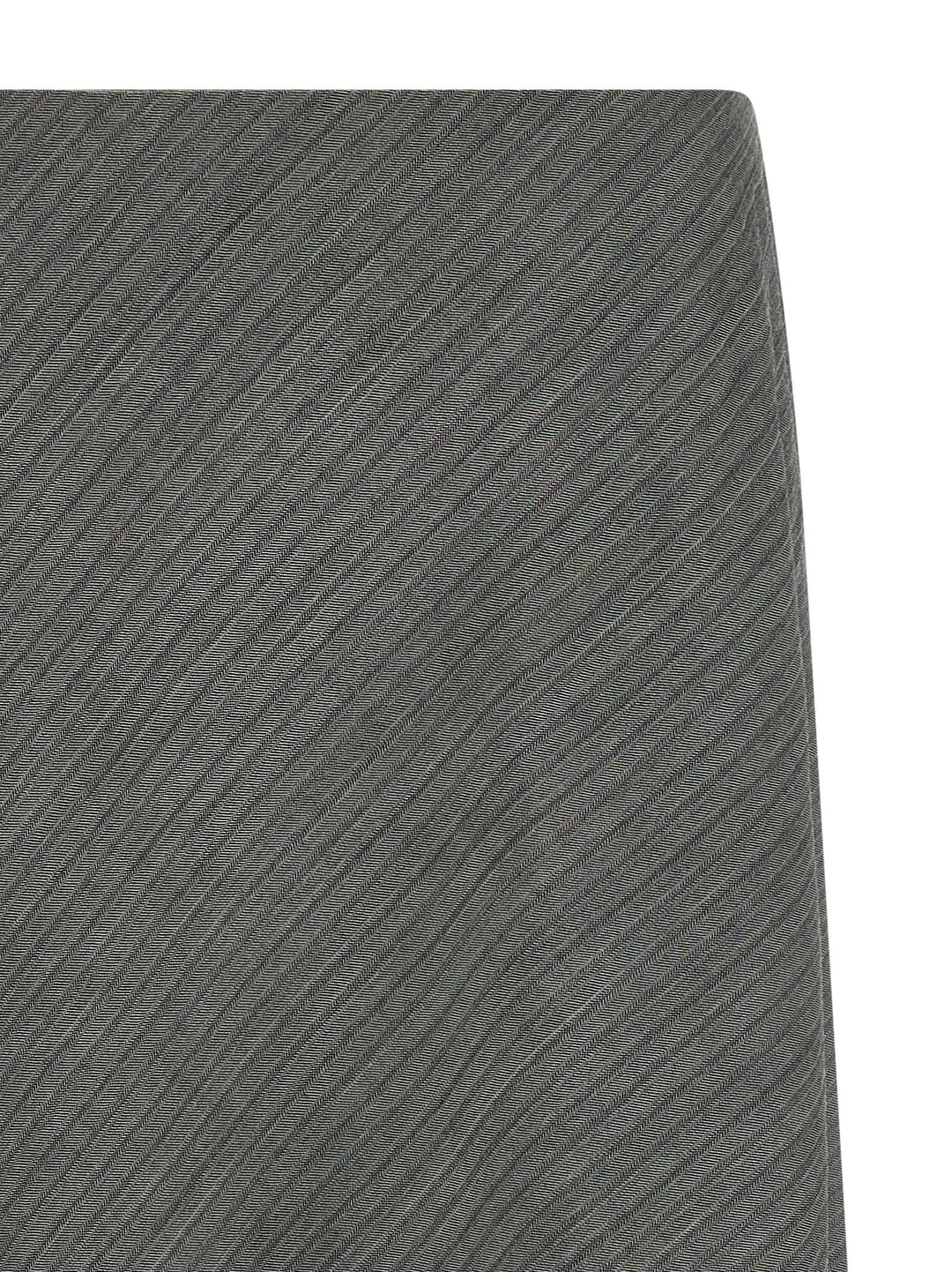 Alberta Ferretti Gray Viscose Mini Skirt