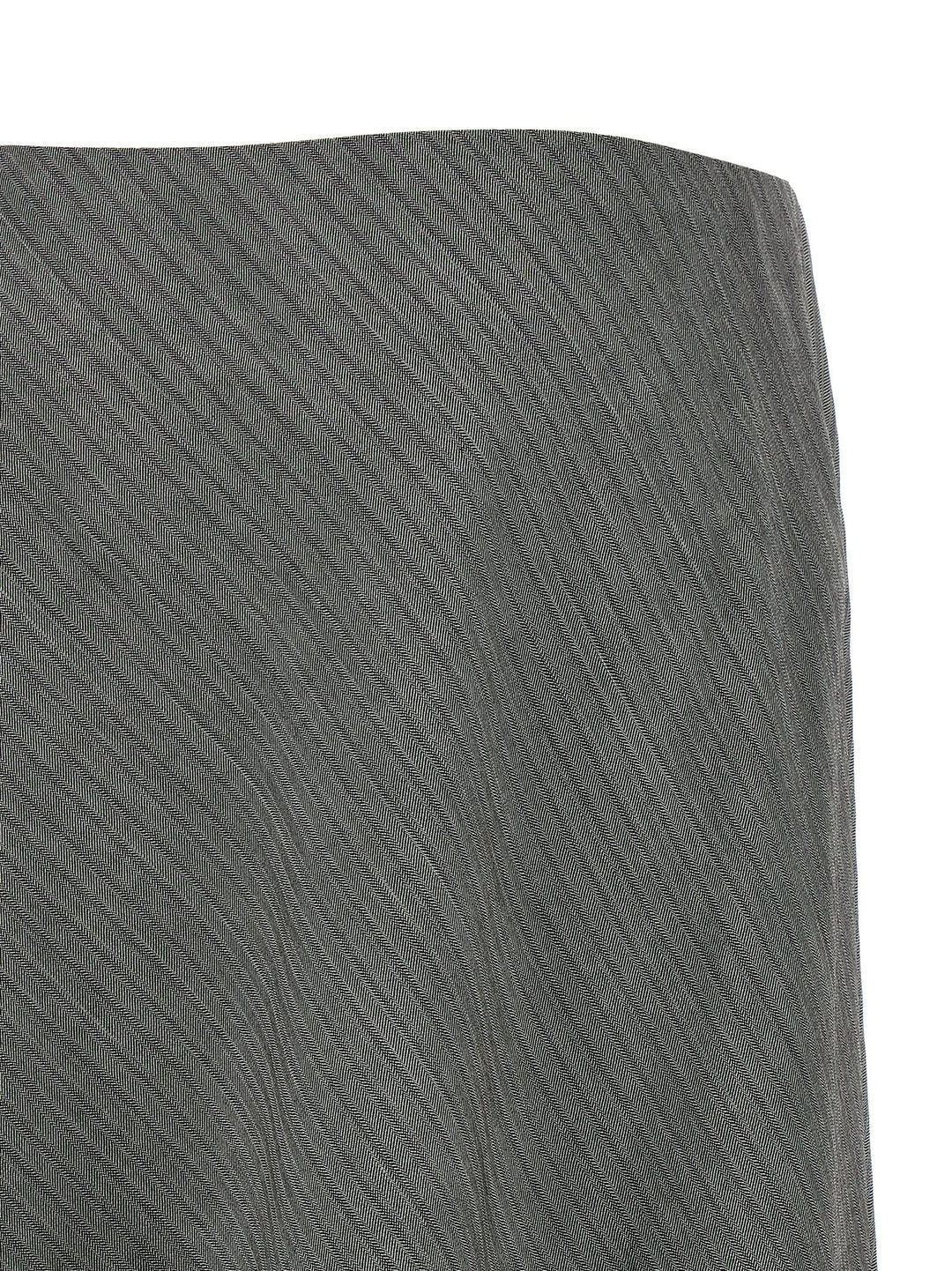 Alberta Ferretti Gray Viscose Mini Skirt