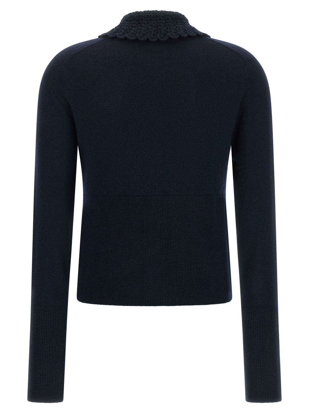 Chloé Blue Wool Cardigan
