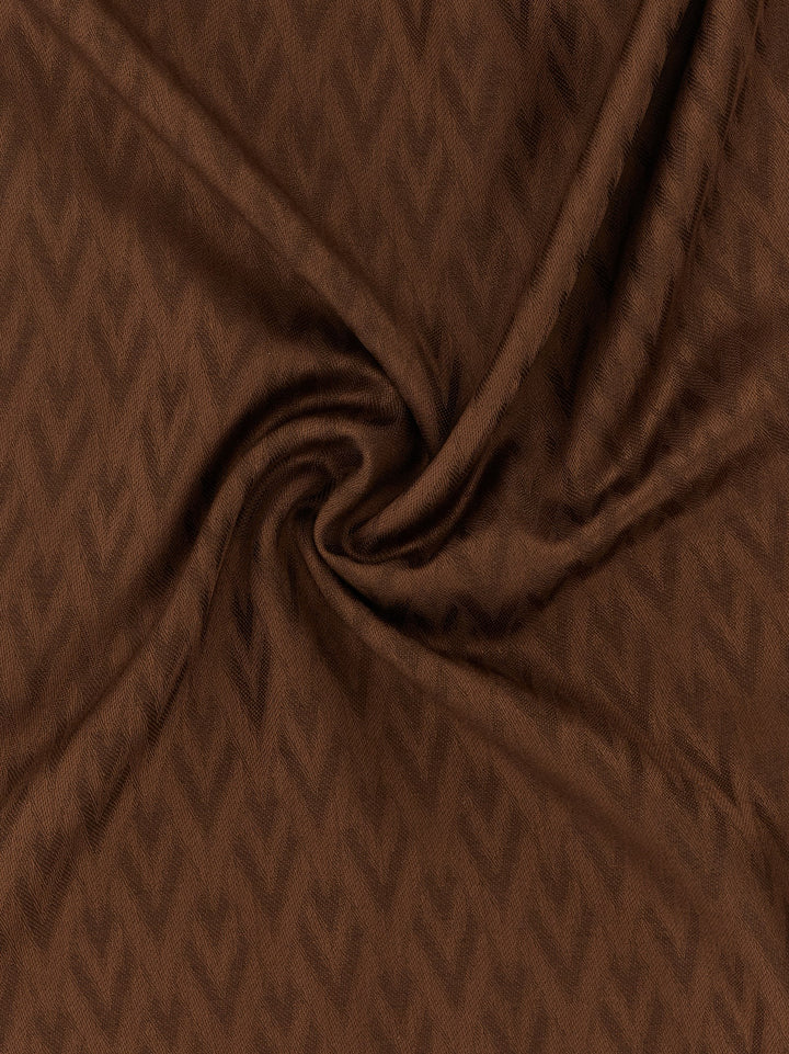 Valentino Garavani Brown Silk Scarf