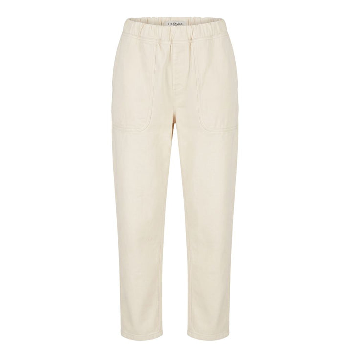 Trussardi Jeans Beige Cotton Men Pants