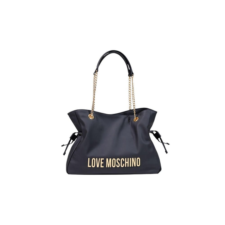 Love Moschino Black Polyester Handbag