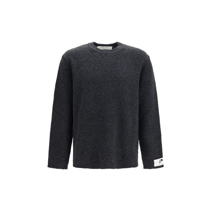 Golden Goose Gray Wool Oves Aries Sweatshirt