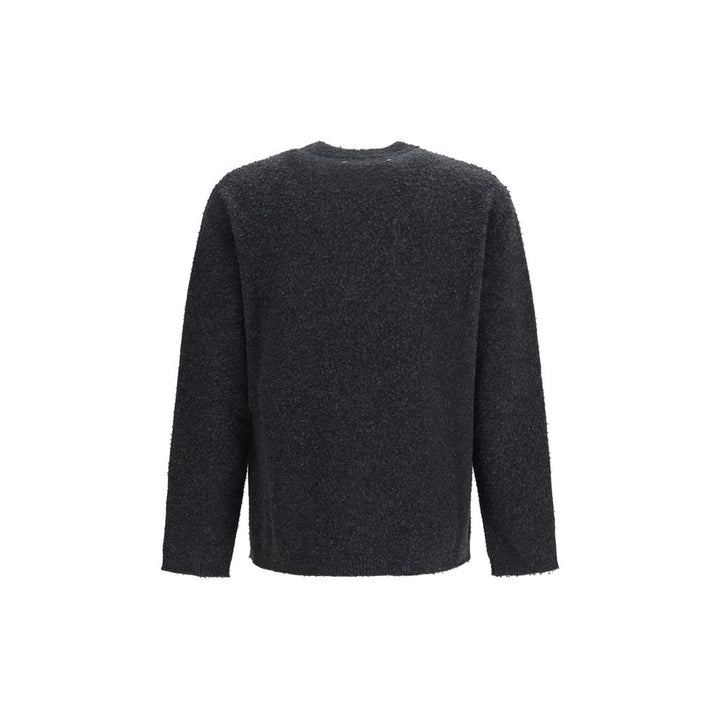 Golden Goose Gray Wool Oves Aries Sweatshirt