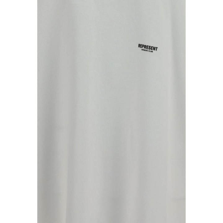 Represent White Cotton T-Shirt