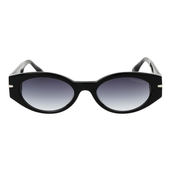 Trussardi Black Acetate Sunglasses