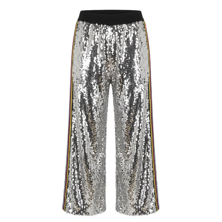 Trussardi Jeans Grey Polyester Women Pants