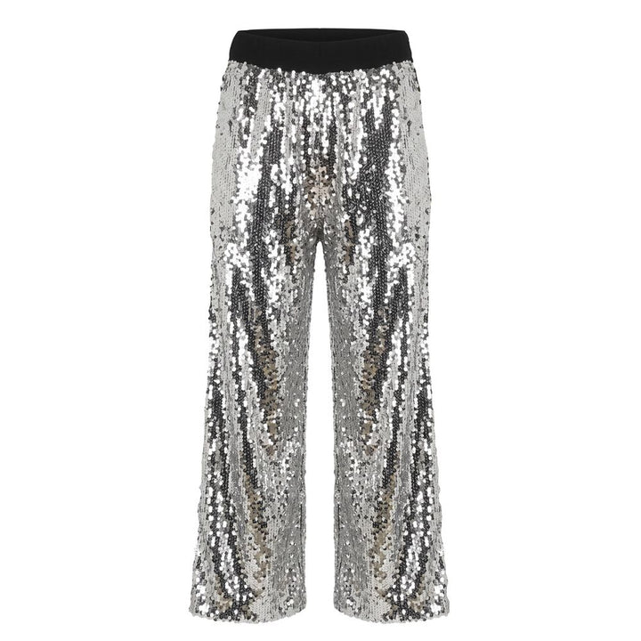Trussardi Jeans Grey Polyester Women Pants