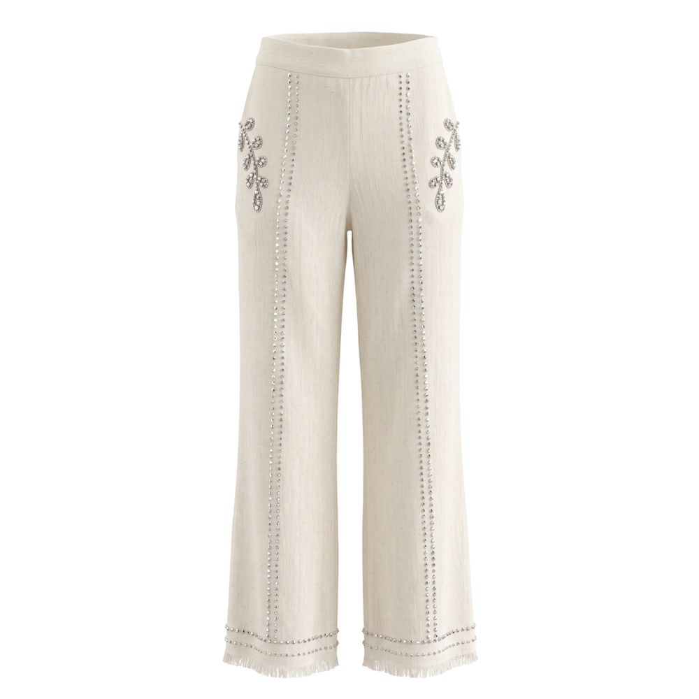 Trussardi Jeans White Cotton Women&