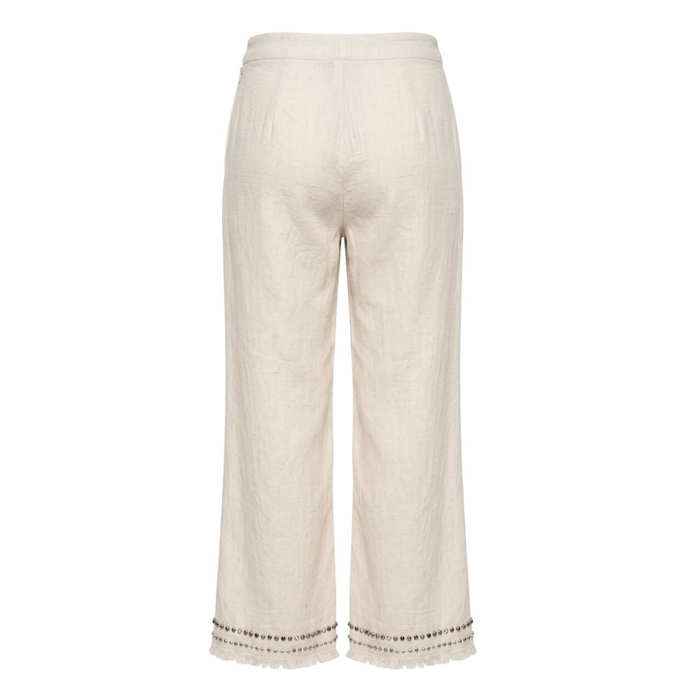 Trussardi Jeans White Cotton Women&