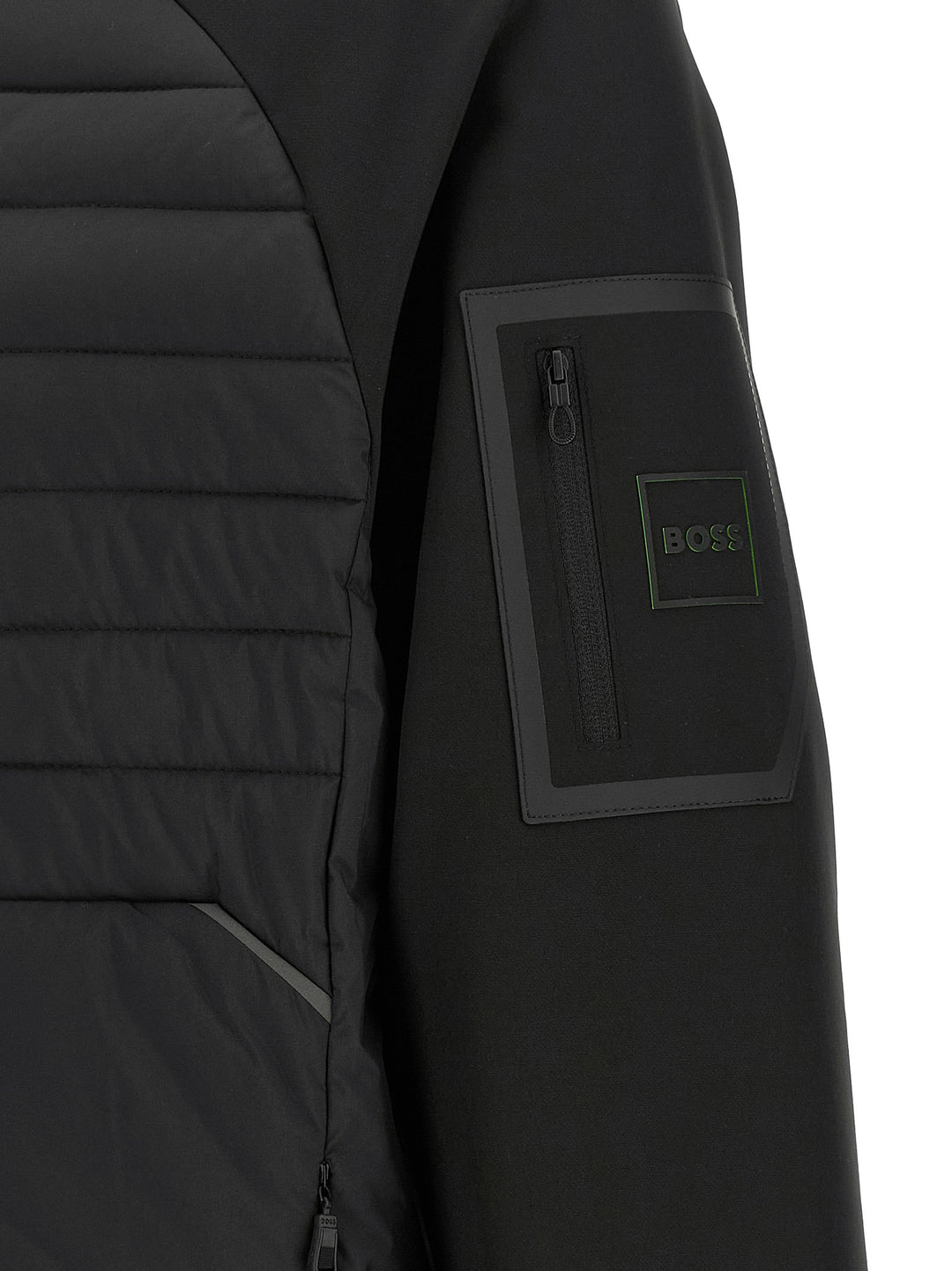 Hugo Boss Black Rubber Sweatshirt