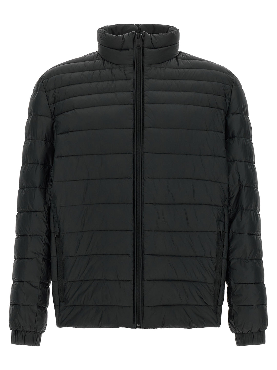 Hugo Boss Black Recycled Polyamide Full-Length Jacket