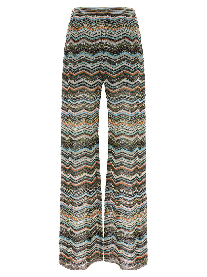 Missoni Multicolor Viscose Flared Pants