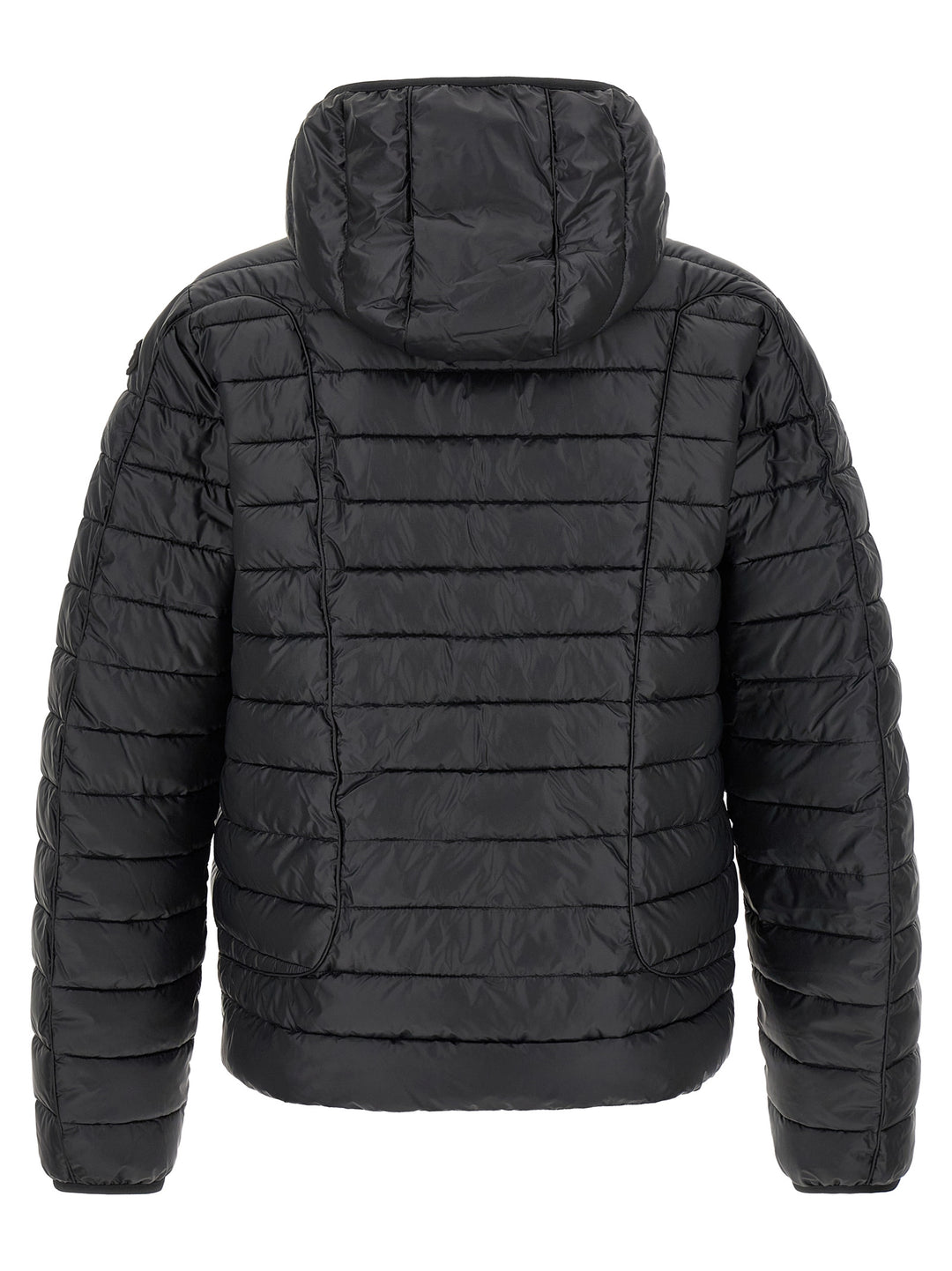 Diesel Black Polyester Full-Length Jacket