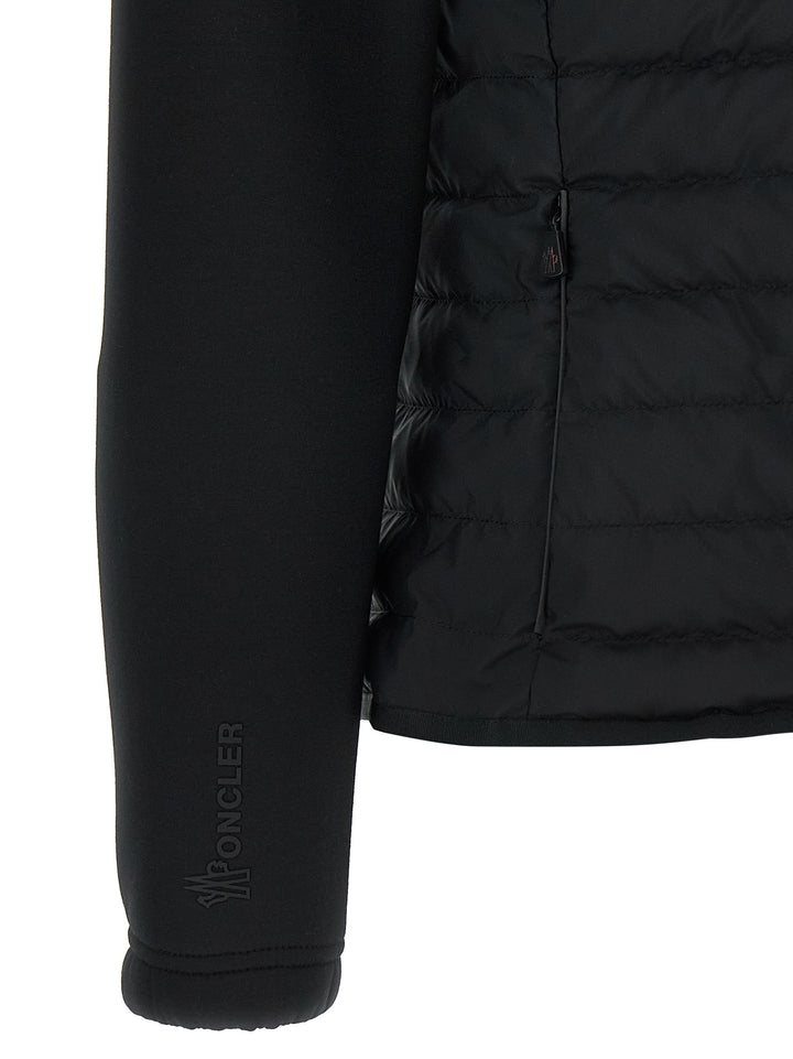 Moncler Grenoble Black Polyamide Full-Length Jacket