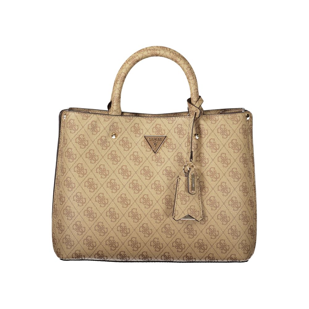 Guess Jeans Beige Leather Women&