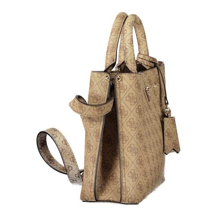 Guess Jeans Beige Leather Women&