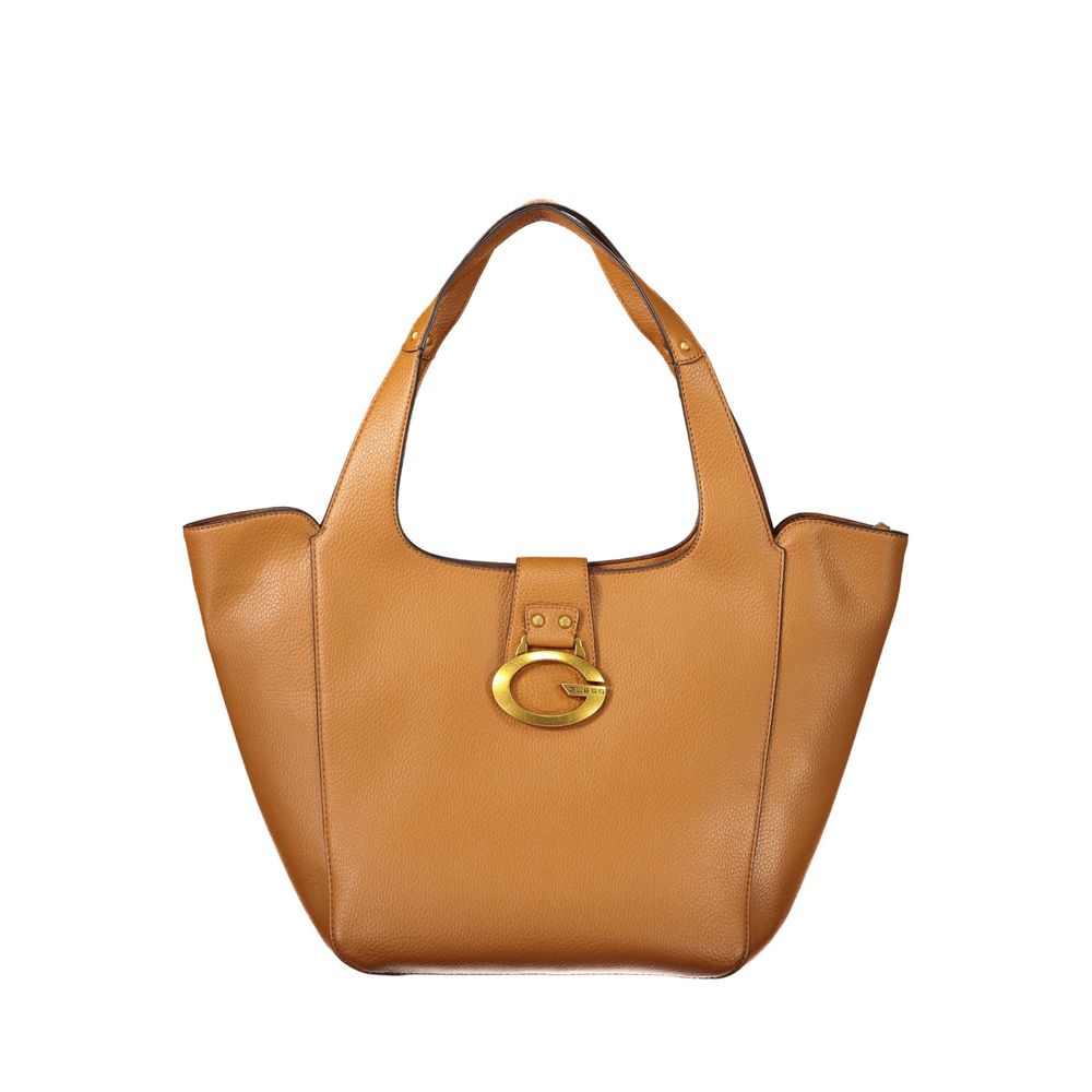 Guess Jeans Brown Polyurethane Women&