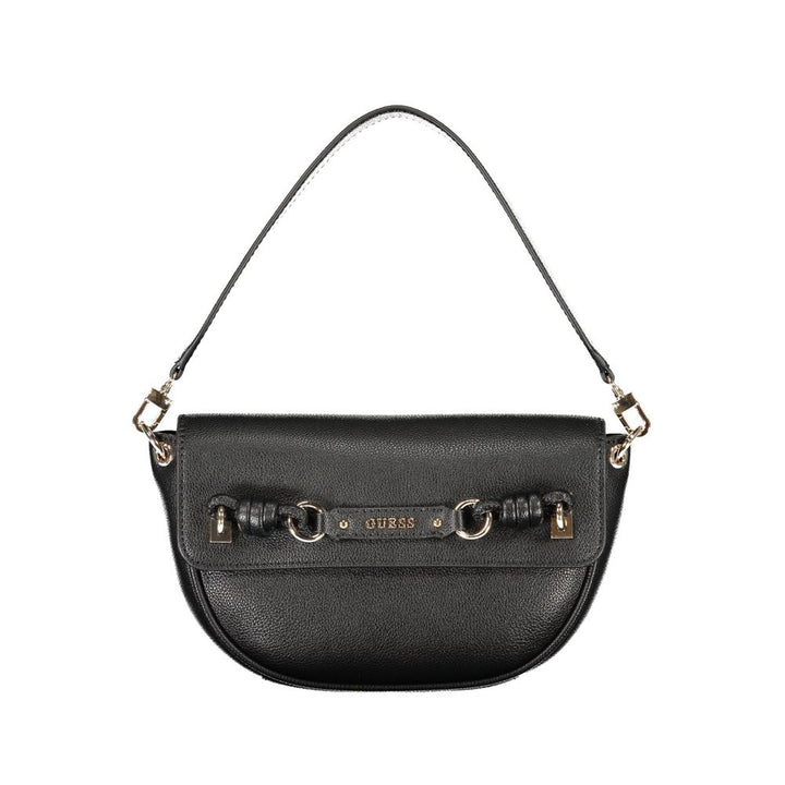 Guess Jeans Black Polyethylene Handbag