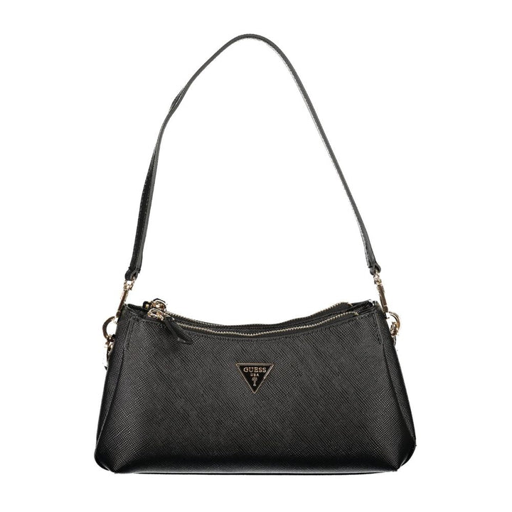 Guess Jeans Black Polyethylene Handbag