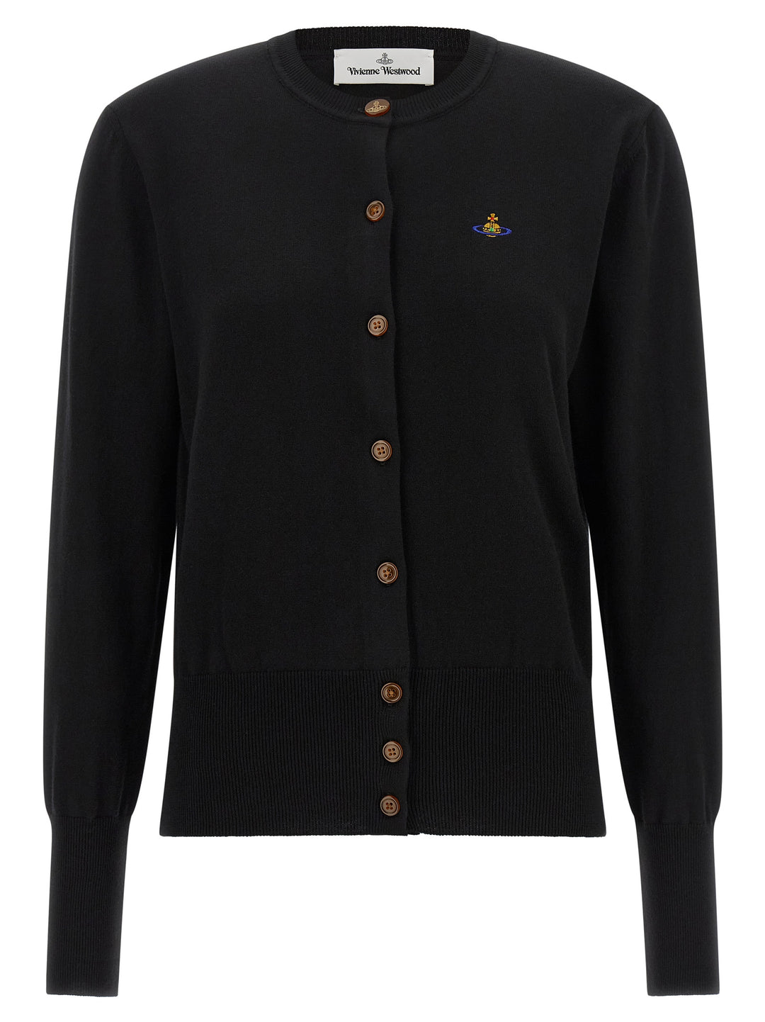 Vivienne Westwood Black Cotton Cardigan
