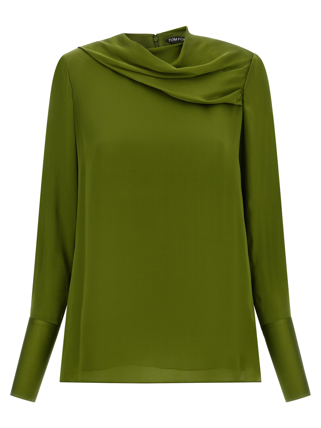 Tom Ford Bicolor Silk Blouse