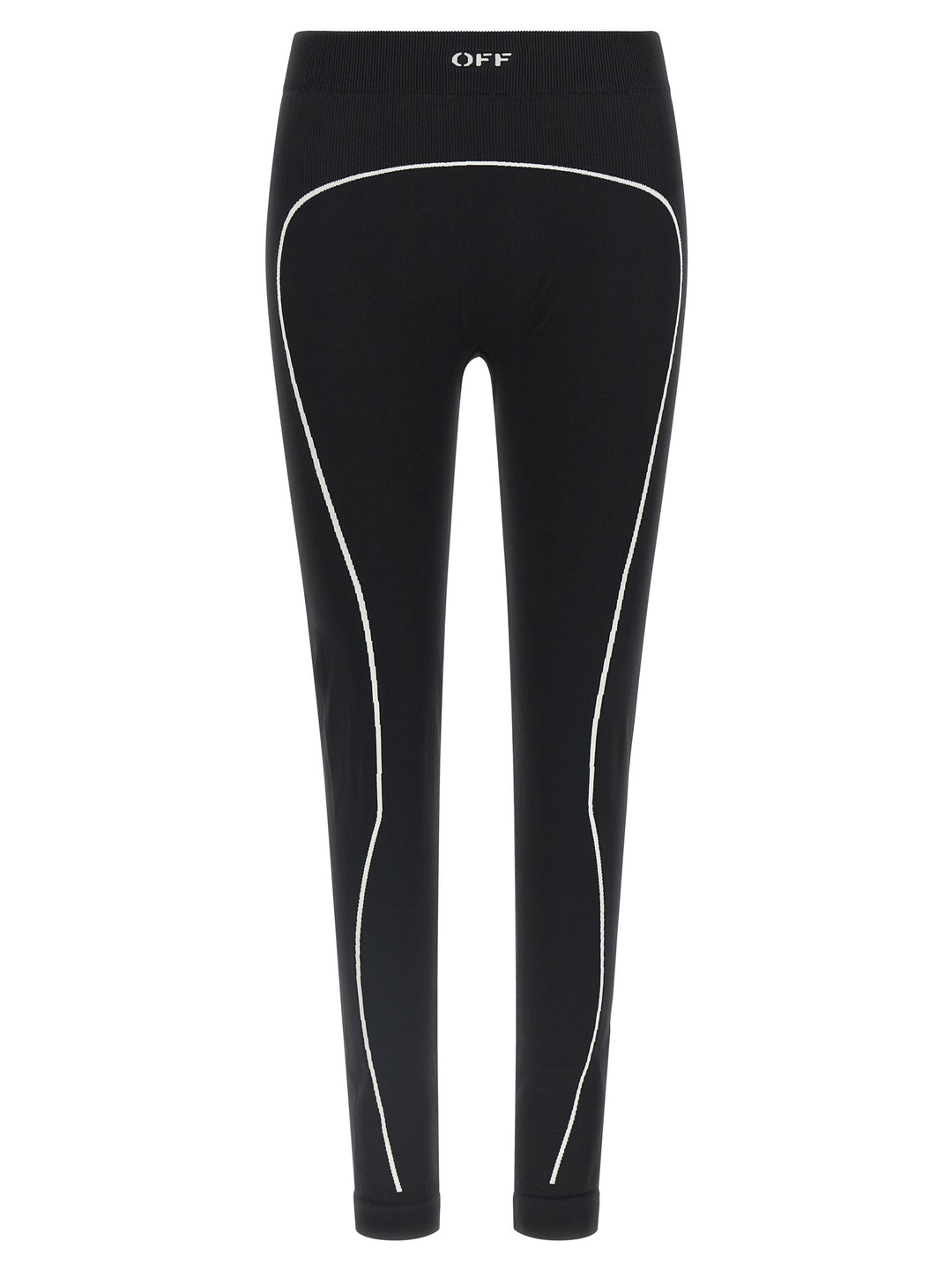 Off-White Black Polyamide Leggings