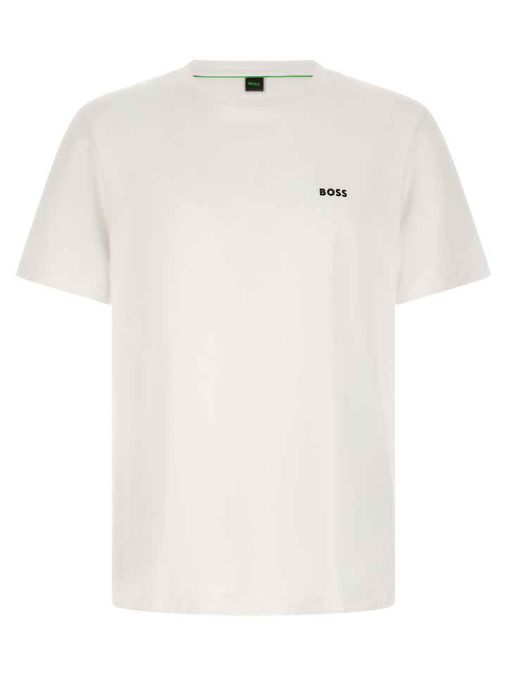 Hugo Boss White Cotton T-Shirt