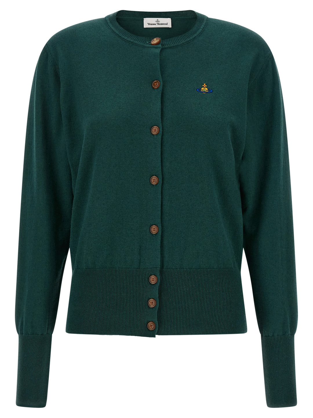 Vivienne Westwood Bicolor Cotton Cardigan